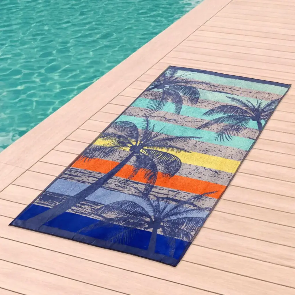 TOALLA  PLAYA TERCIOPELO ORIZZONT 90X165 SECANETA