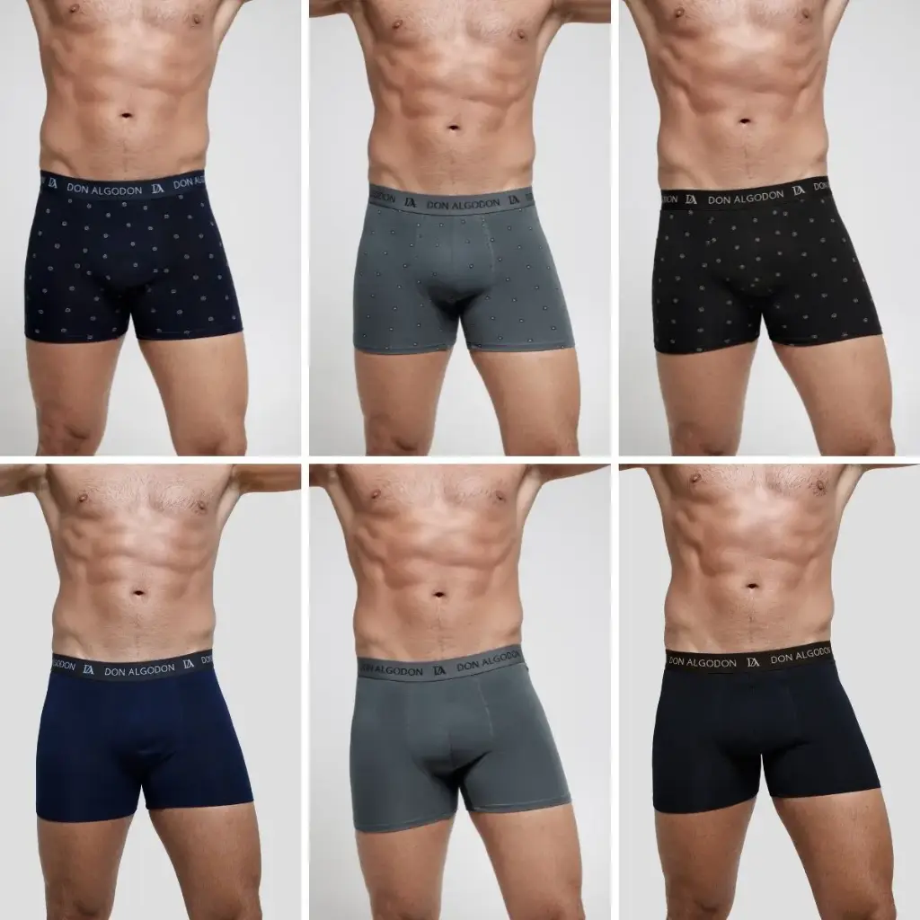 BOXER HOMBRE PB728 DON ALGODON