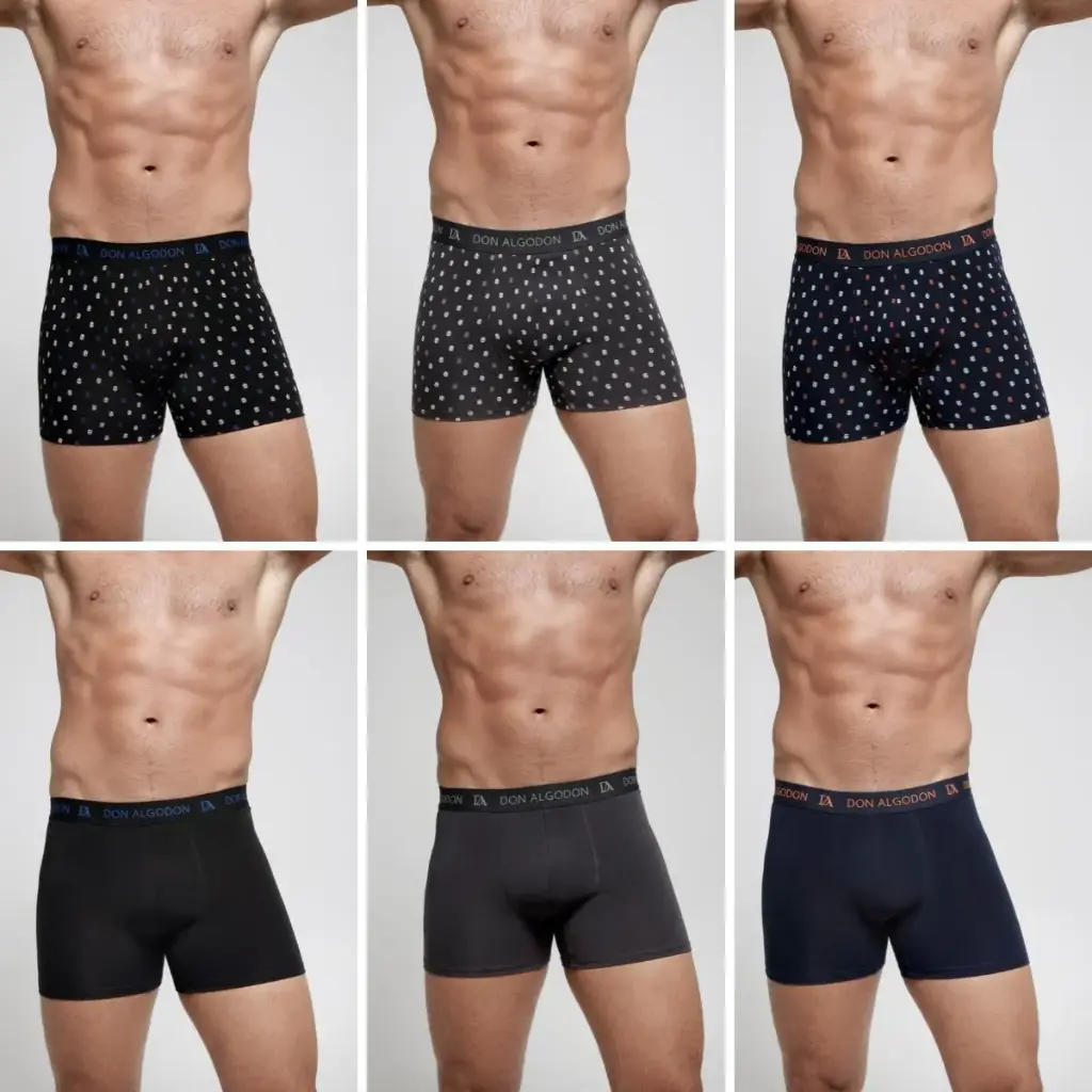 BOXER HOMBRE PB730 DON ALGODON