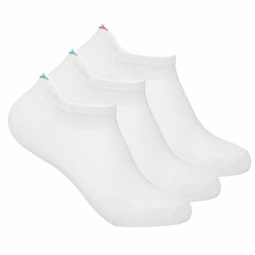 CALCETIN INVISIBLE MUJER PACK 3 JS201713I BLANCO JOMA