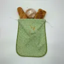 BOLSA PAN BORDADA KIWI VICHY SC