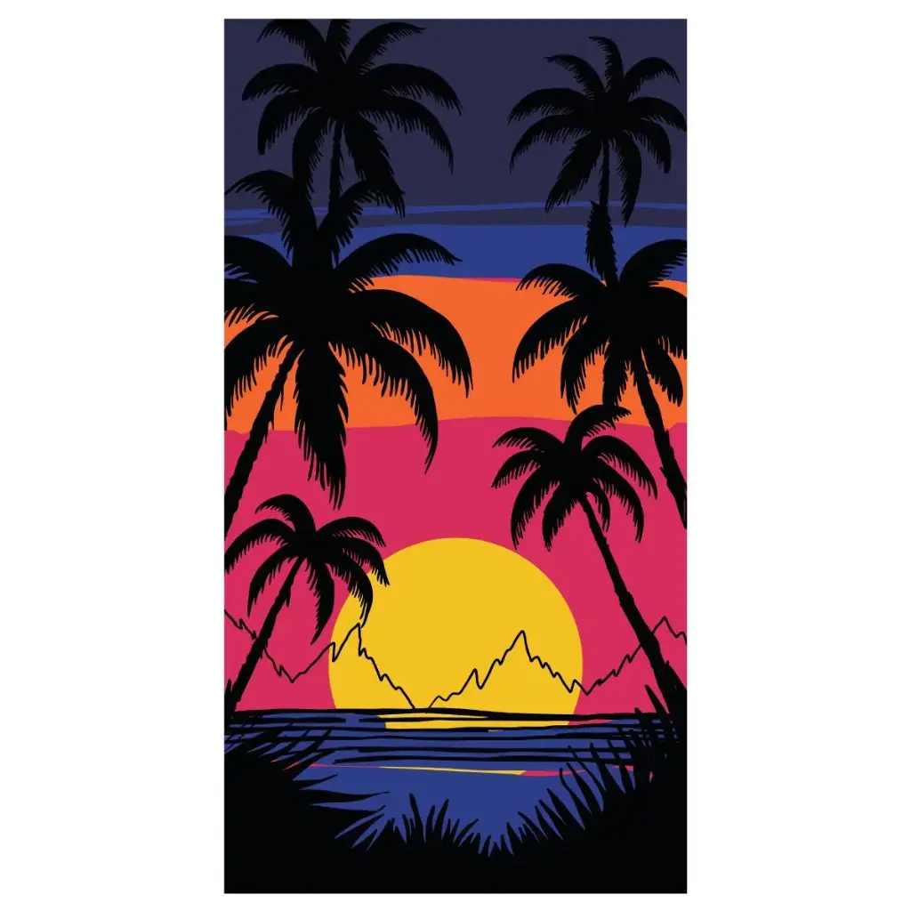 TOALLA PLAYA JACQUARD 07680 86X163 SUR & SURF 