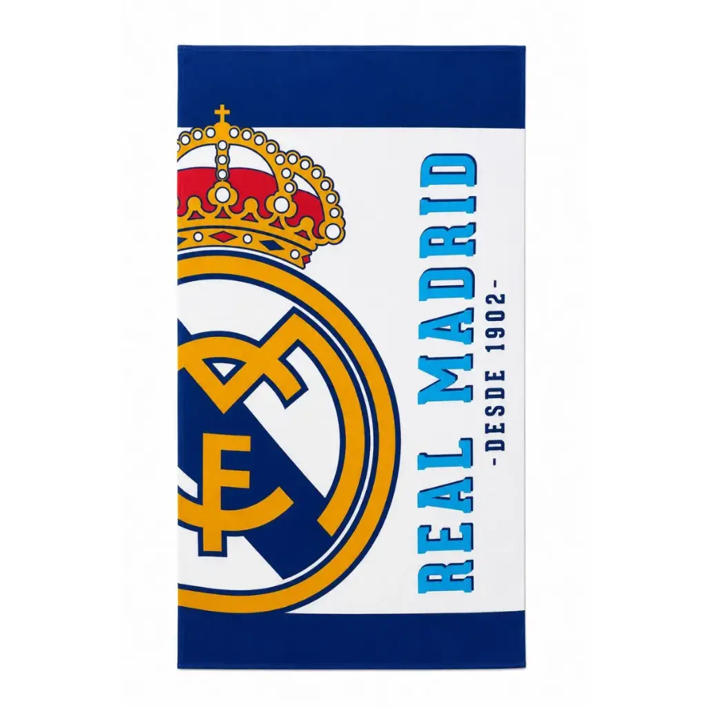 TOALLA MICROFIBRA FUTBOL 13379 90X140 REAL MADRID