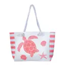 BOLSO PLAYA JUTE 07699 TORTUGA CORAL SUN & SURF