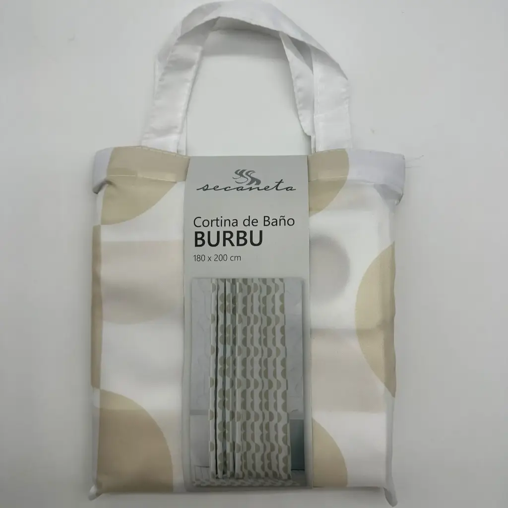 CORTINA DE BAÑO 180X200 BURBU STILIA