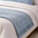 PIE DE CAMA KANSAS 130X200 CELESTE ATENAS 