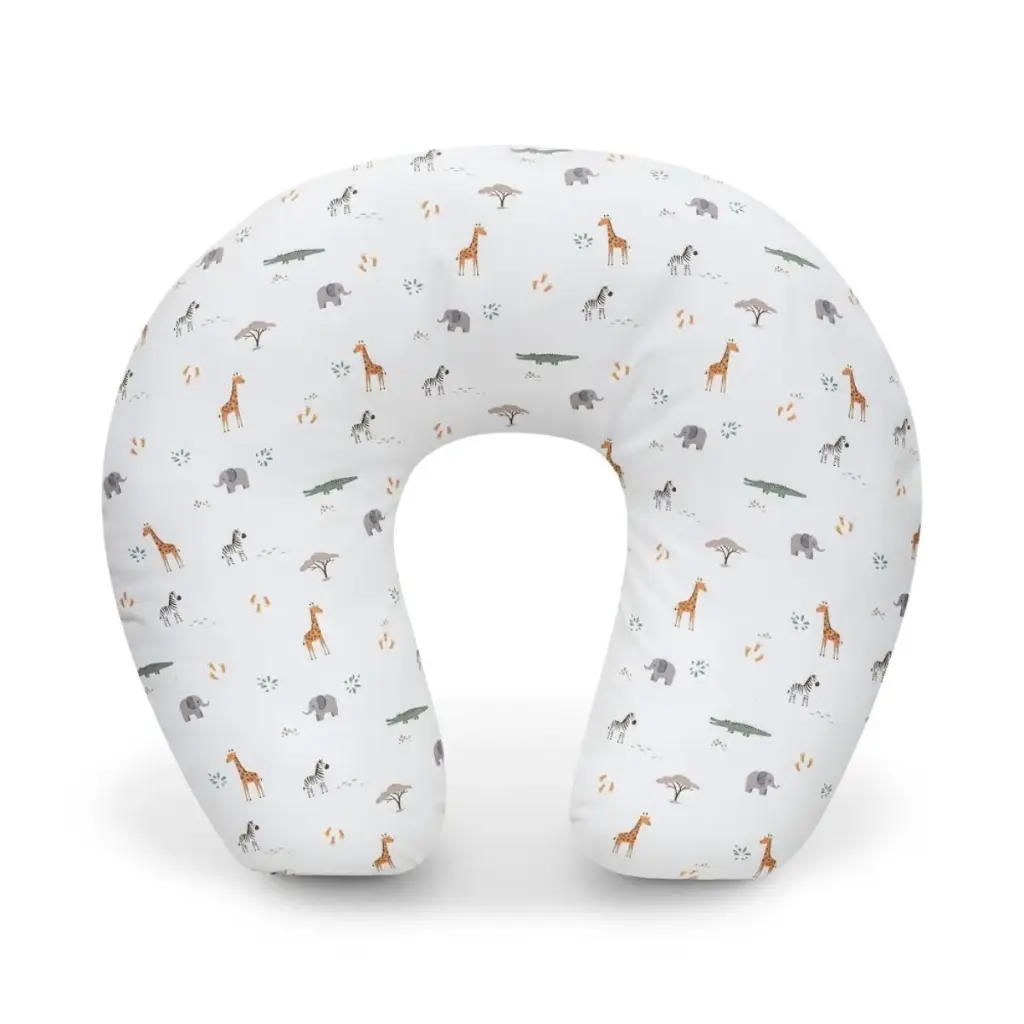 ALMOHADA LACTANCIA MODELO JIRAFA SAVANNA BEIGE INTERBABY