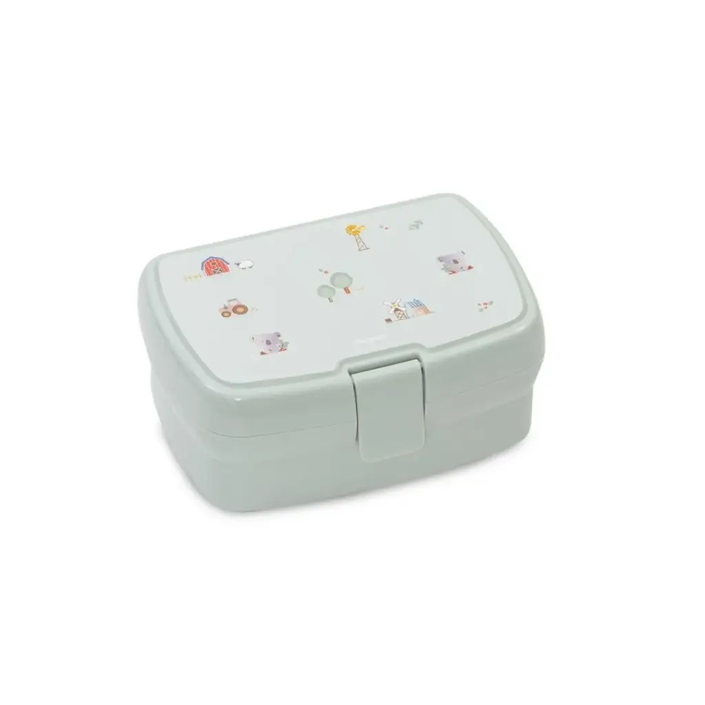 FIAMBRERA DESAYUNO MODELO GRANJA KOALA VERDE INTERBABY
