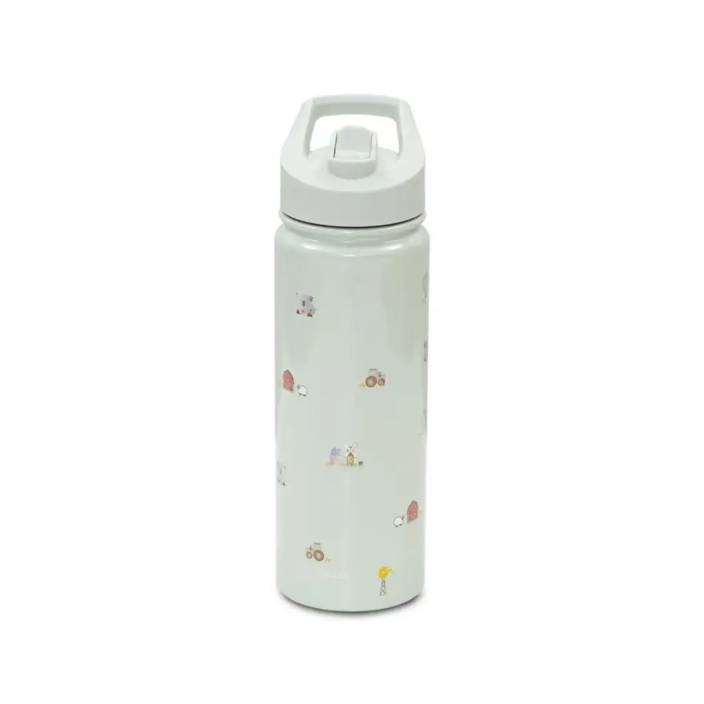 BOTELLA TERMO ACERO MODELO GRANJA KOALA VERDE INTERBABY
