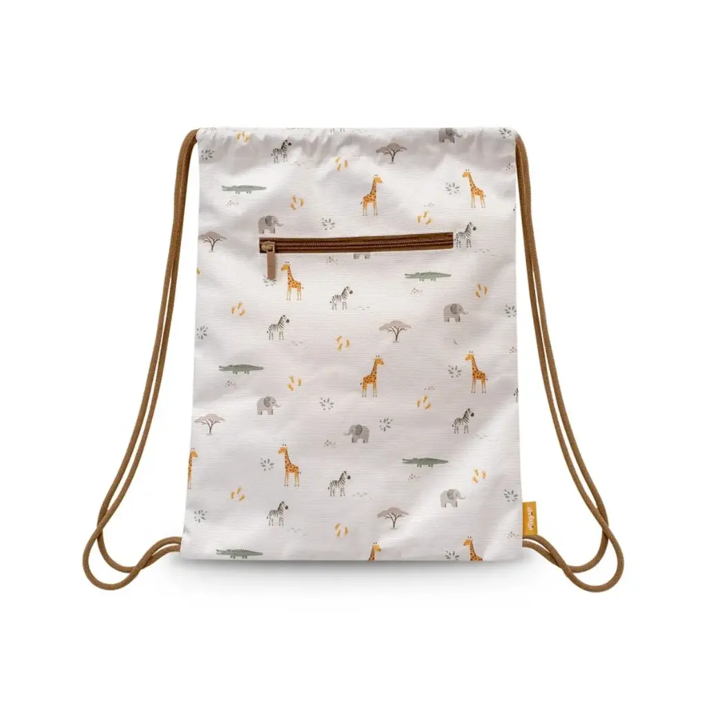 MOCHILA SACO INFANTIL MODELO SAVANNA BEIGE INTERBABY