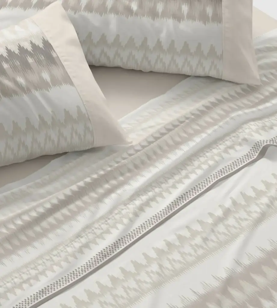 JUEGO DE SABANAS TELA 149 TAUPE BURRITO BLANCO 