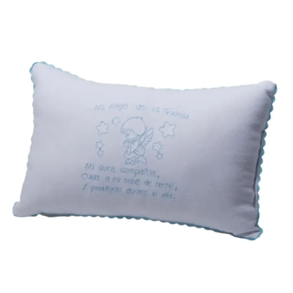 COJIN INFANTIL 10432 20X30 AZUL GAMBERRITOS