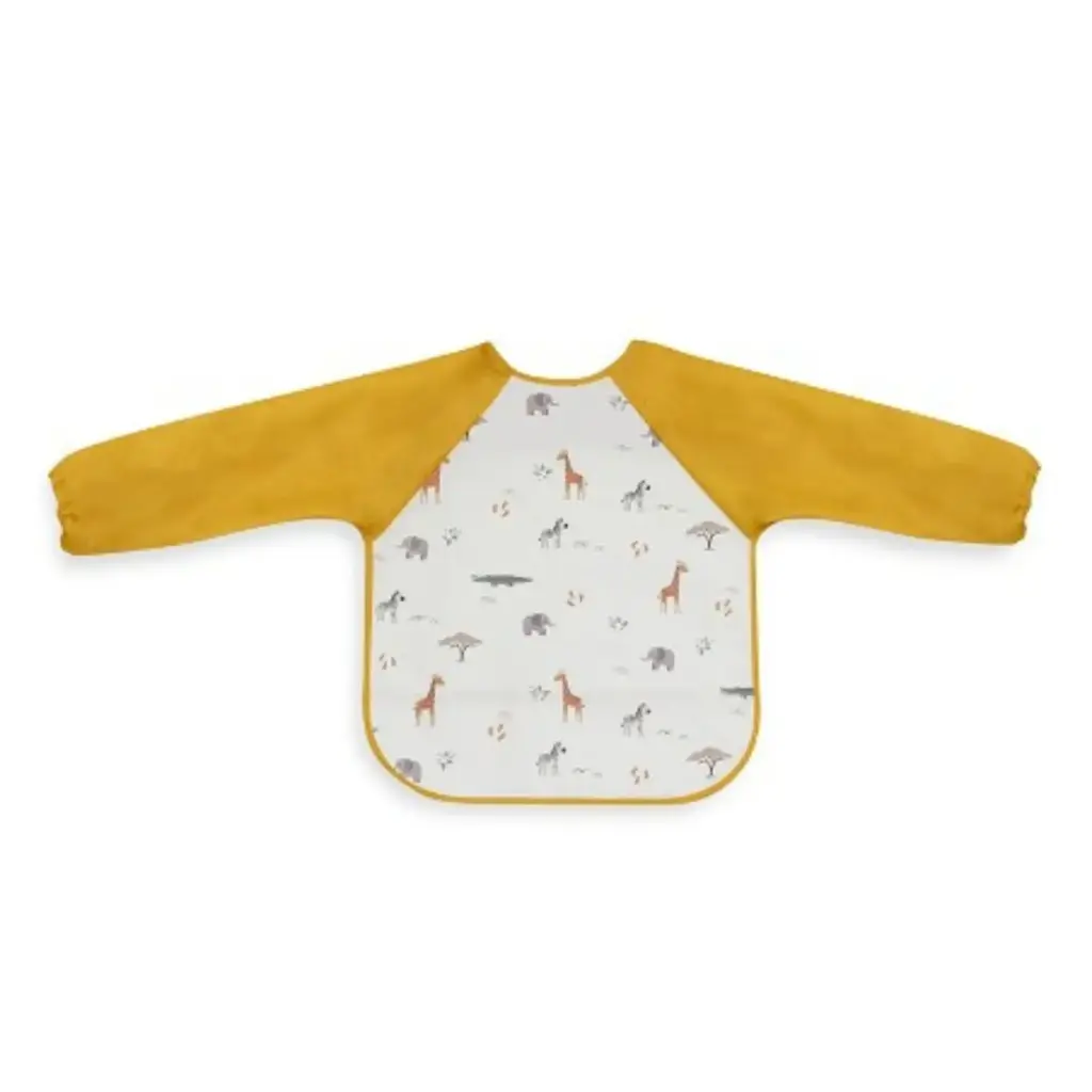 BABERO CON MANGAS ESTAMPADO SAVANNA BEIGE INTERBABY