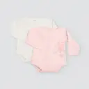 BODY BEBÉ MANGA LARGA 25461 PACK DE 2 YSABEL MORA 