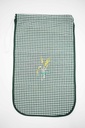 BOLSA PAN BORDADA VERDE VICHY SC