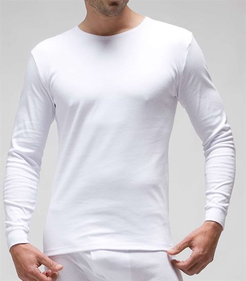 CAMISETA CABALLERO M/L FELPA C/R 830 RAPIFE