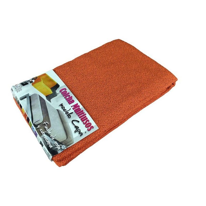 COLCHA MULTIUSOS NARANJA CAPRI