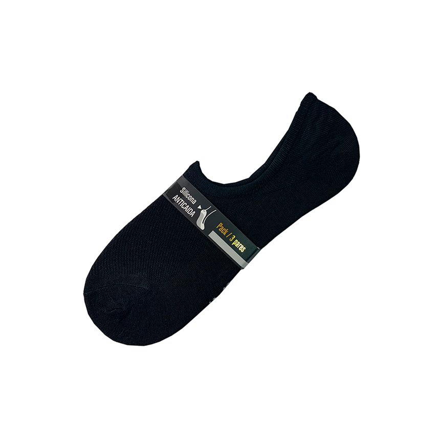 CALCETIN PINKY HOMBRE 5005 NEGRO POSETS