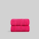 TOALLA RIZO ALGODON FUCSIA MILCOLORS