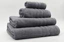 TOALLA RIZO AMERICANO GRIS VIDAL HOME