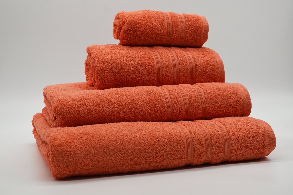 TOALLA RIZO AMERICANO NARANJA VIDAL HOME