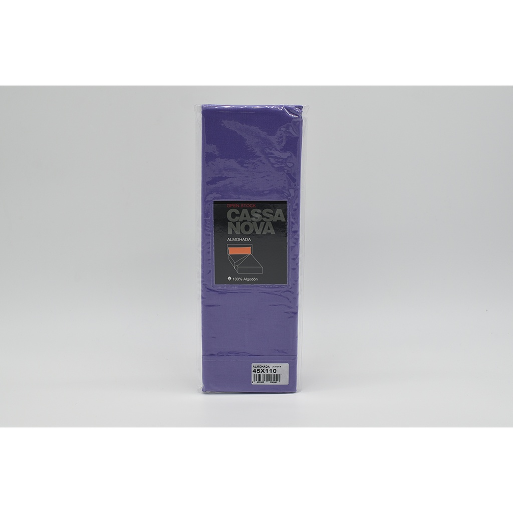 FUNDA DE ALMOHADA 100% ALGODÓN LAVANDA CASSA NOVA