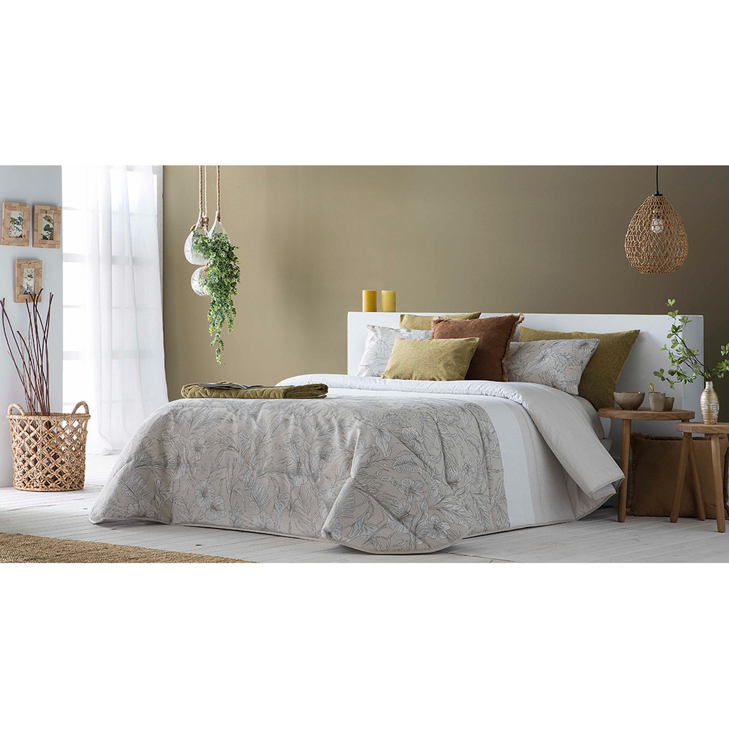 CONFORTER ESTAMPADO VITORIA C/02 BEIGE SANDECO