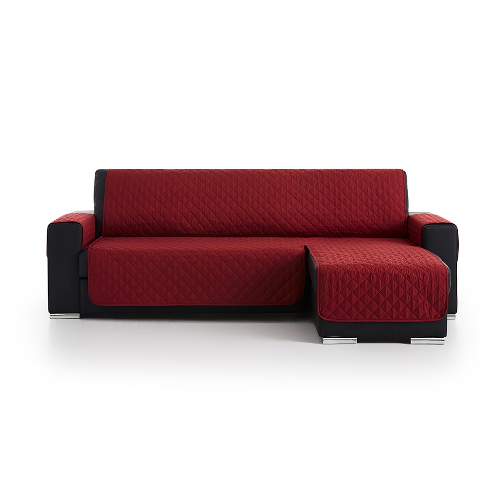 FUNDA CHAISE LONGUE ACOLCHADO ROJO BELMARTI