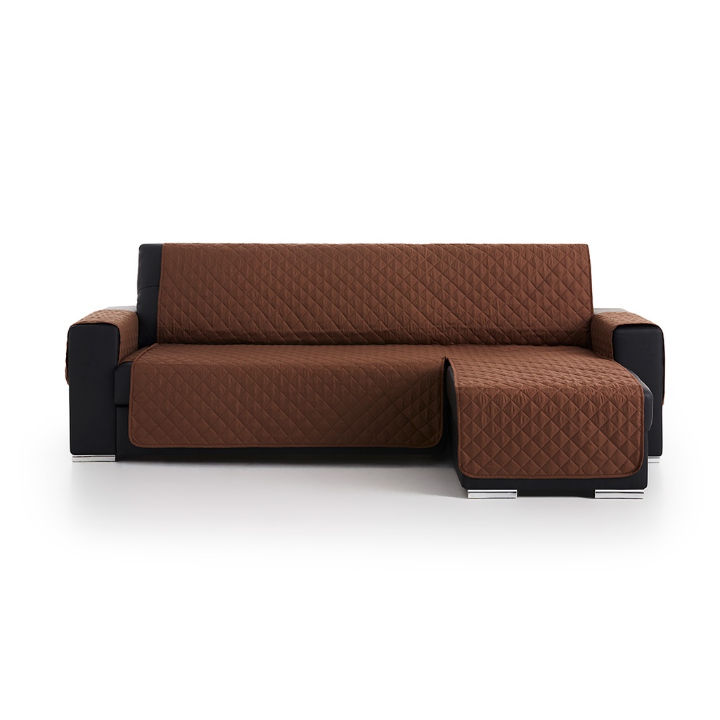FUNDA CHAISE LONGUE ACOLCHADO MARRÓN BELMARTI