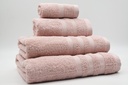 TOALLA RIZO AMERICANO PREMIUM ROSA VIDAL HOME