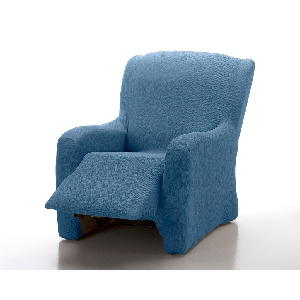 FUNDA SILLON RELAX 1 PIEZA JARA AZUL CIELO CASA TEXTIL