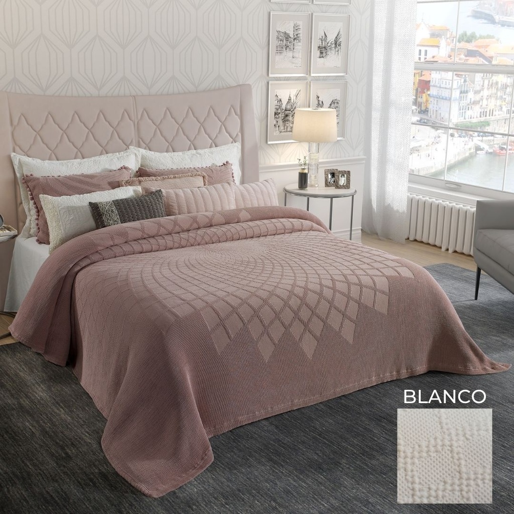 COLCHA 720C BLANCO ANTOANI