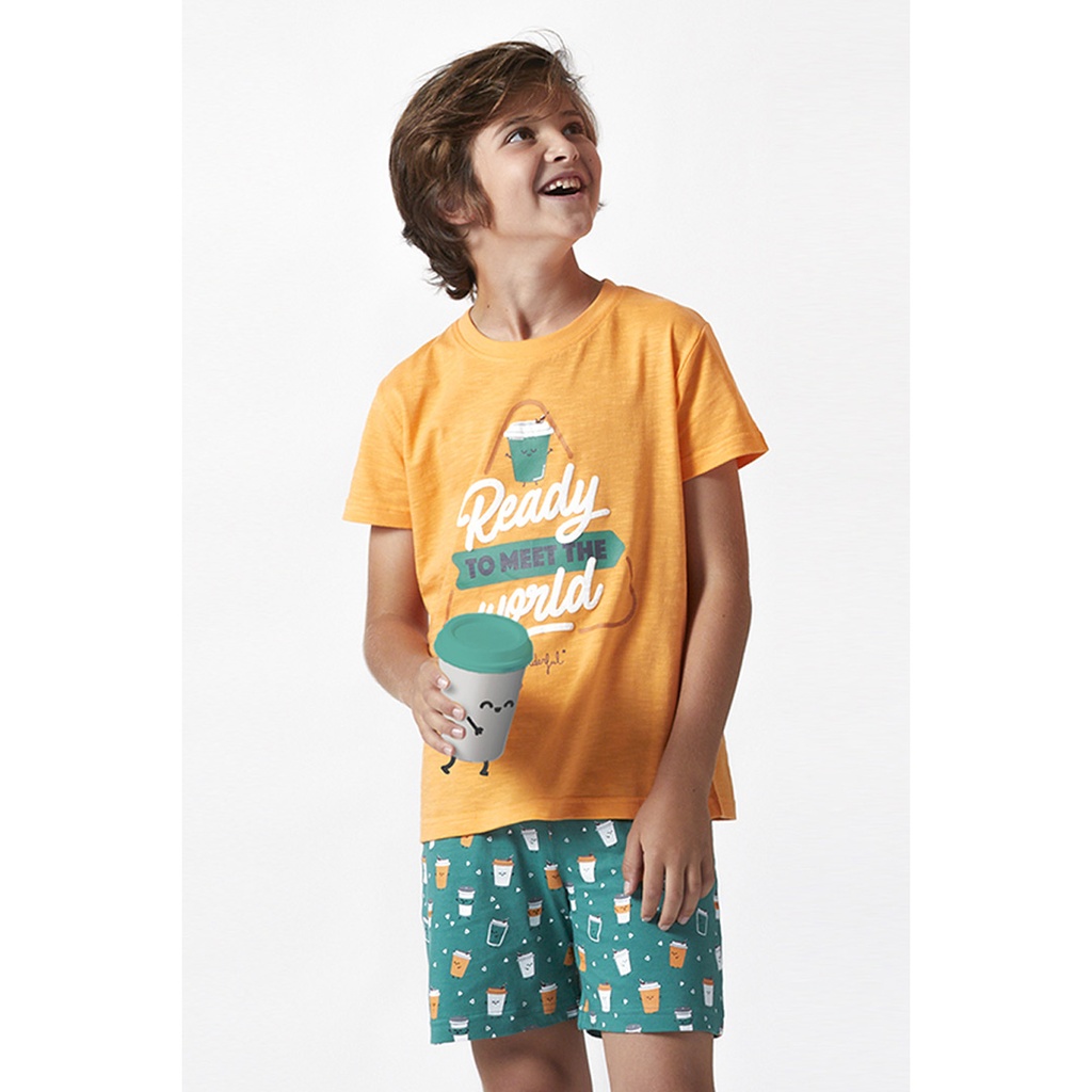 PIJAMA TWEEN CHICO READY 56729 MR WONDERFUL