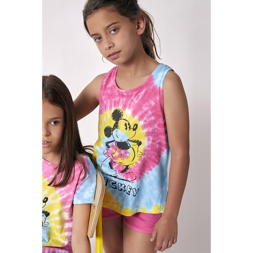 PIJAMA TWEEN CHICA MICKEY RAINBOW 55454 DISNEY