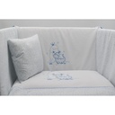 EDREDON CUNA 3PZS 289 AZUL VIDAL HOME BABY