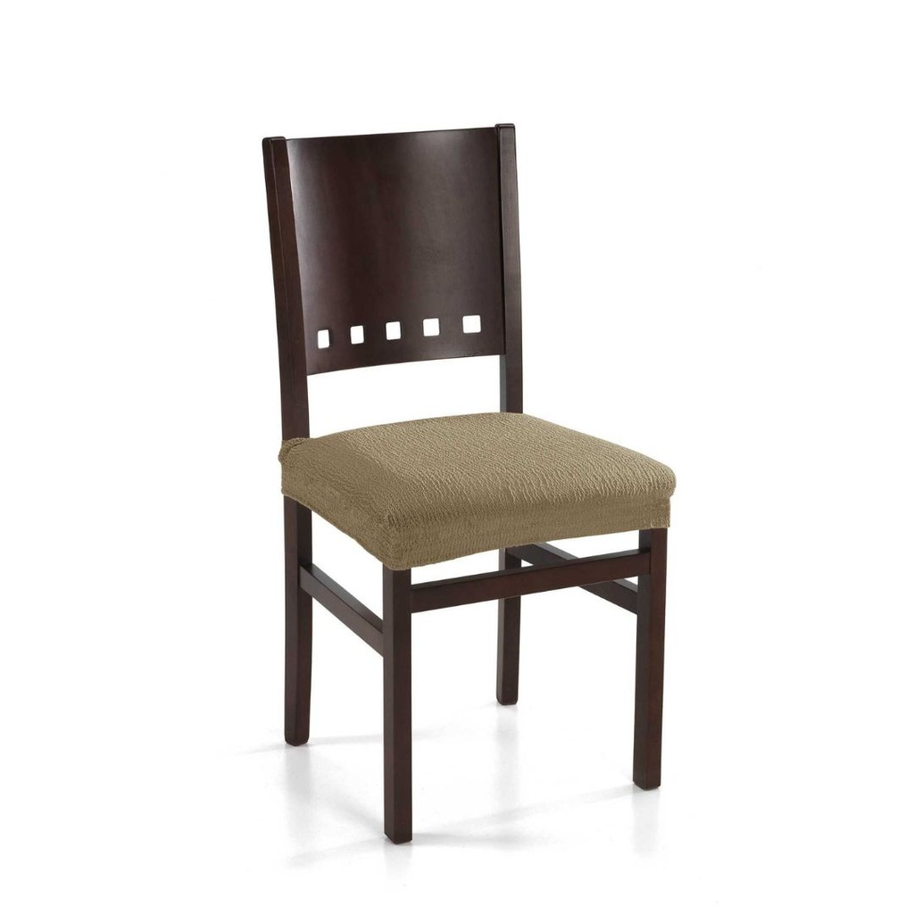 FUNDA SILLA JARA TAUPE CASA TEXTIL