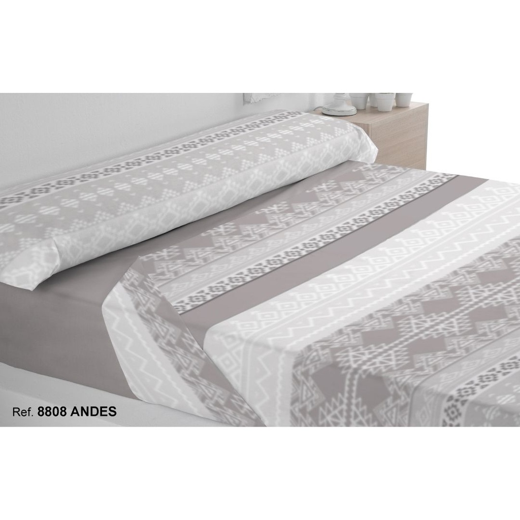 JUEGO SABANAS SEDALINA ANDES GRIS TROVADOR