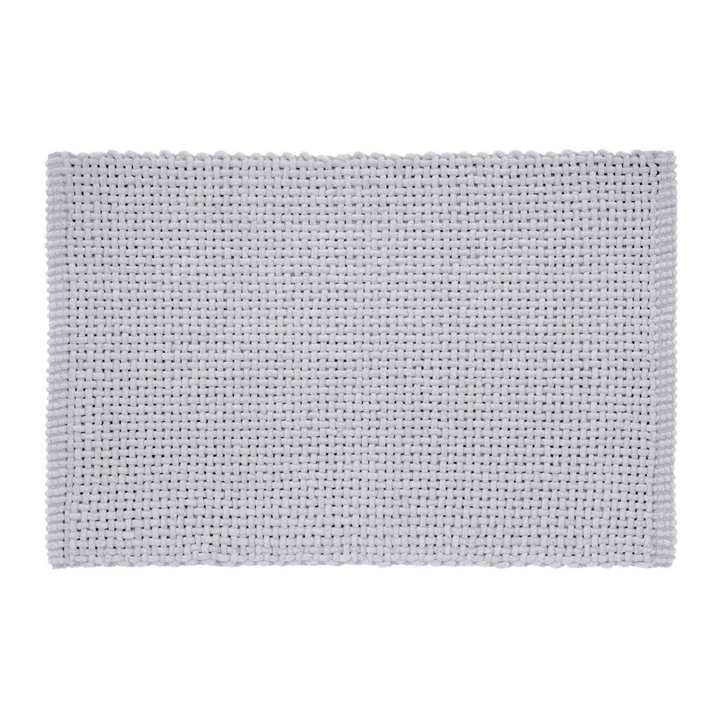ALFOMBRA TRENZADA NOA 406 PLATA 45X70 ATENAS