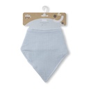 BABERO BAMBU BANDANA 00310-73 AZUL GRISACEO INTERBABY