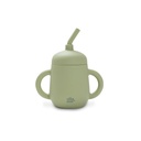 VASO ANTIDERRAME SILICONA SI007-74 VERDE OLIVA INTERBABY