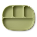 PLATO MAS TAPA SILICONA SI008-74 VERDE OLIVA INTERBABY