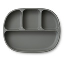 PLATO MAS TAPA SILICONA SI008-76 GRIS PETROLEO INTERBABY