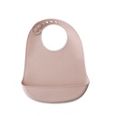 BABERO SILICONA SI002-66 ROSA MAQUILLAJE INTERBABY