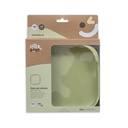 PLATO LLANO SILICONA SI005-74 VERDE OLIVA INTERBABY