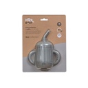 VASO ANTIDERRAME SILICONA SI007-76 GRIS PETROLEO INTERBABY