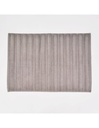 ALFOMBRA BAÑO RIBS GRIS 50X70 DON ALGODON