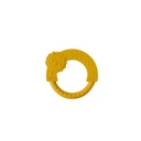 MORDEDOR DE SILICONA SI014-75 OCRE TIERRA INTERBABY