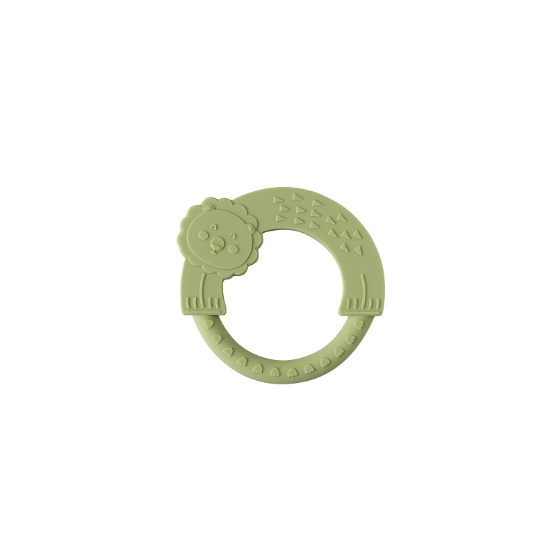 MORDEDOR DE SILICONA SI014-74 VERDE OLIVA INTERBABY