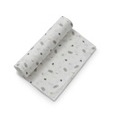 MUSELINA 120X120 KOALA BOY GRIS INTERBABY