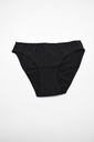 BRAGA BIKINI LISTAS INVISIBLE ALGODON 200 NEGRO NAIARA